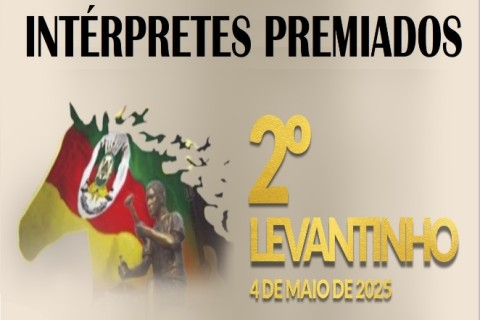Interpretes Premiados no 2º Levantinho da Canção