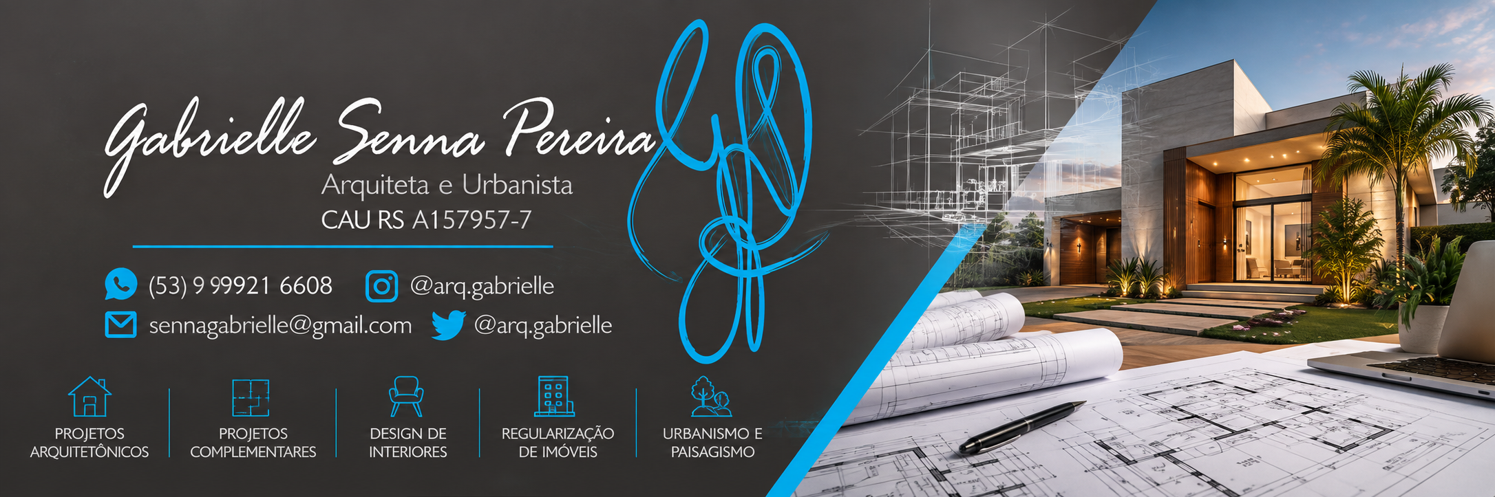 Arquiteta Gabrielle Senna Pereira